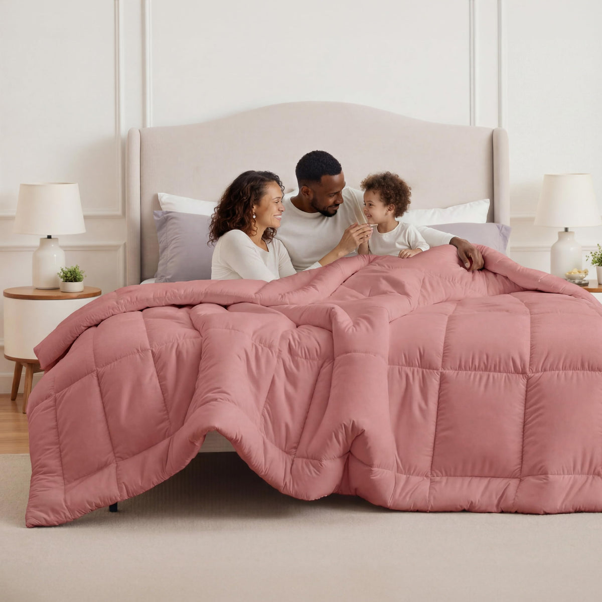 Bedsure Comforter Duvet Insert, Quilted Bedding Blanket, Oeko-TEX