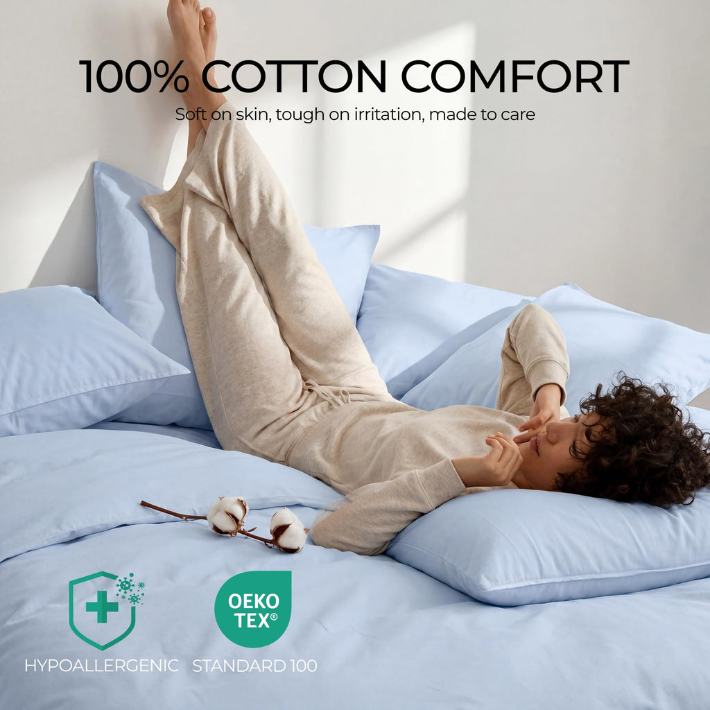 Minimalist Cotton Duvet Cover