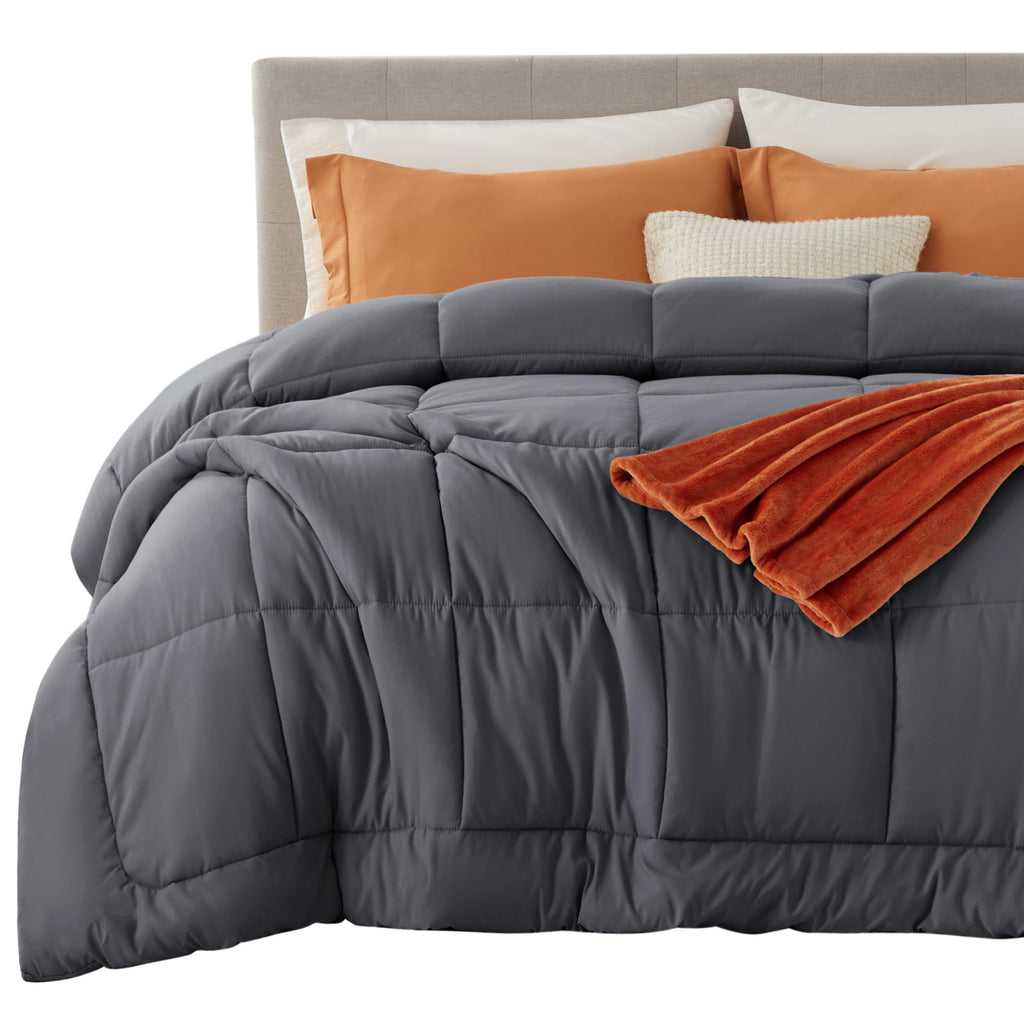 Bedsure Comforter Duvet Insert, Quilted Bedding Blanket, Oeko-TEX