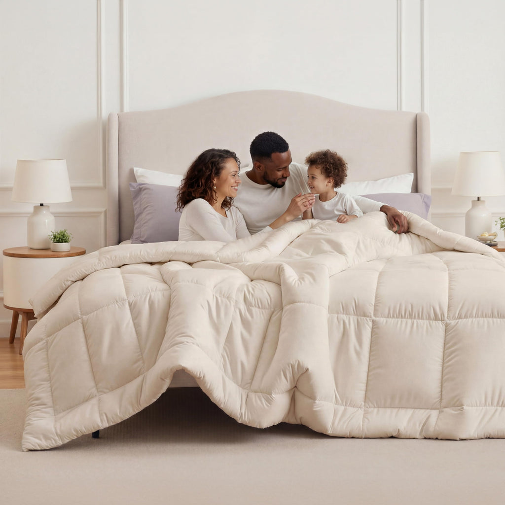 Bedsure Comforter Duvet Insert, Quilted Bedding Blanket, Oeko-TEX