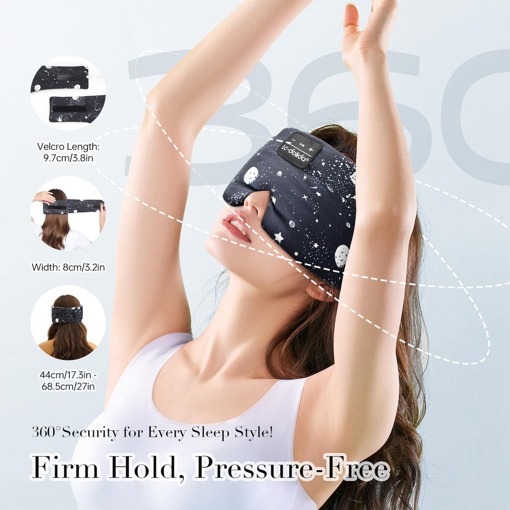 Bluetooth Sleep Mask with Headphones