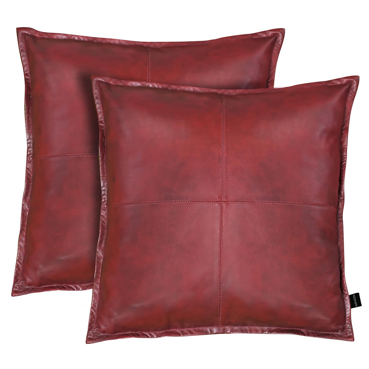 Lambskin Leather Pillow Cover