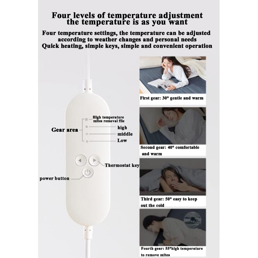 Electric Heated Throw Blanket