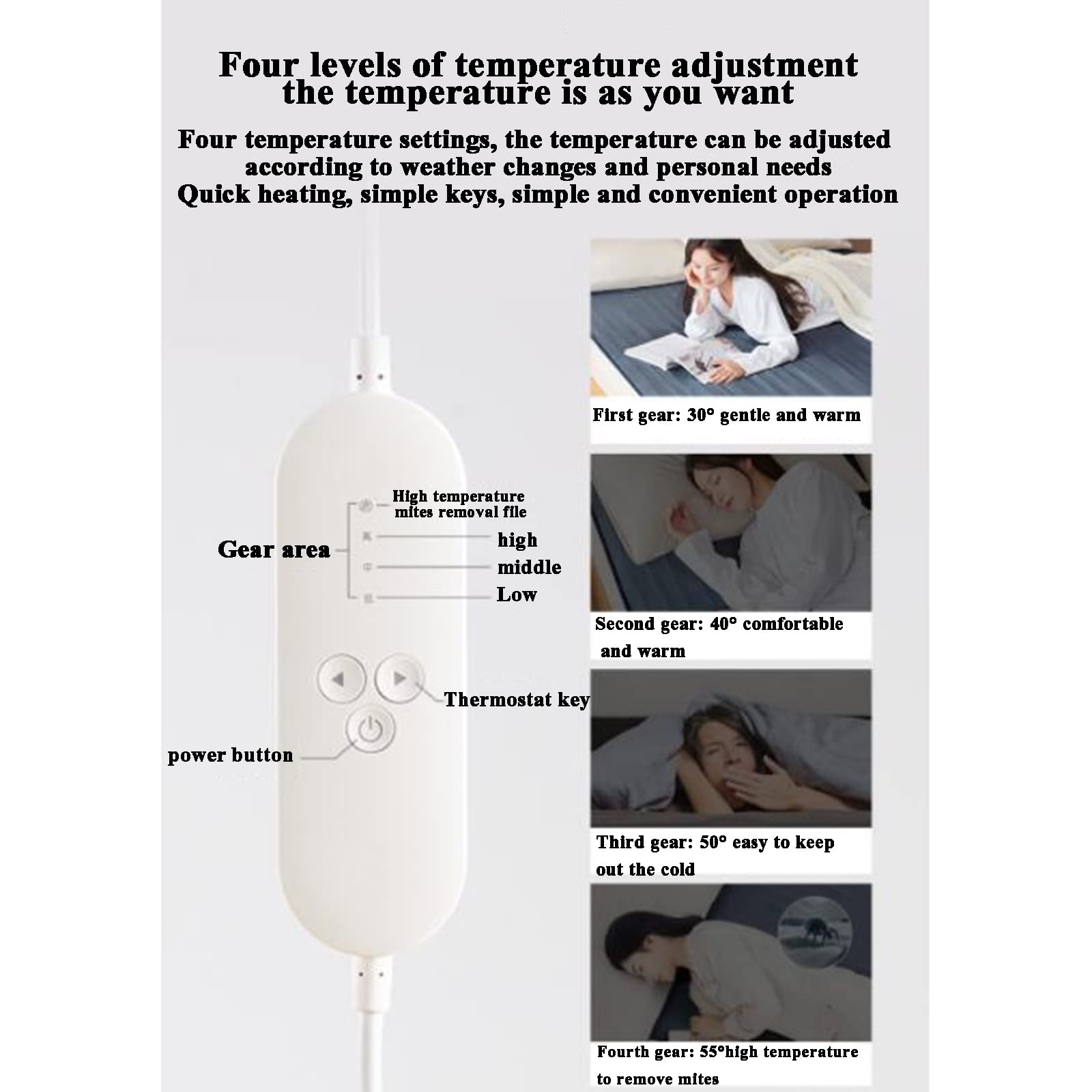 Electric Heated Throw Blanket