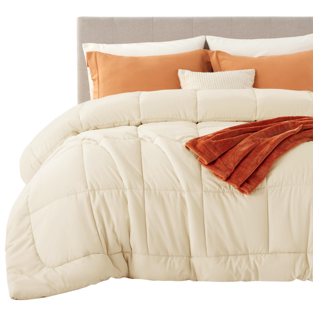 Bedsure Comforter Duvet Insert, Quilted Bedding Blanket, Oeko-TEX