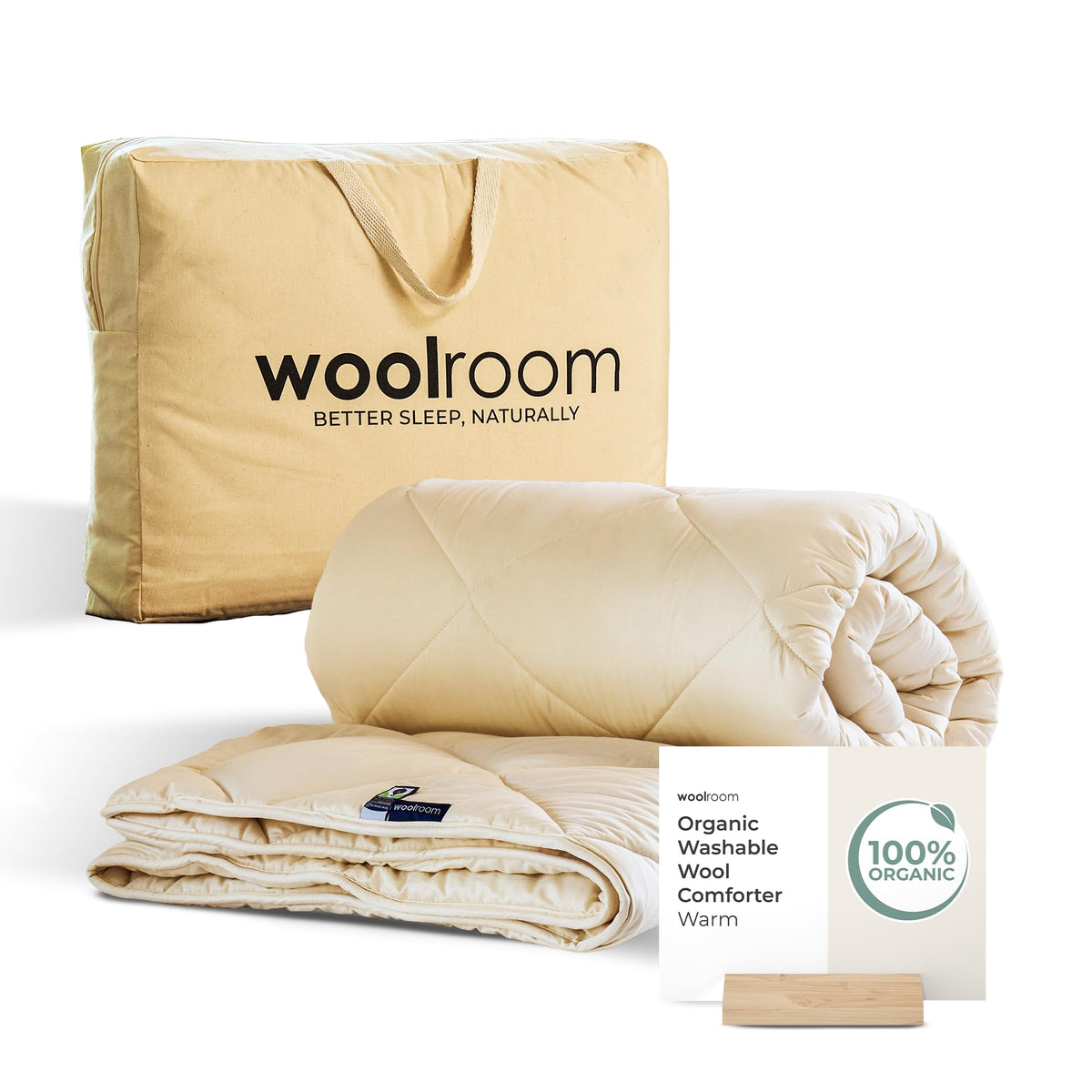 Organic Wool Down Alternative Comforter