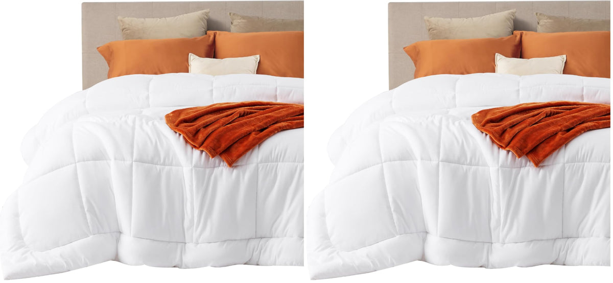 Bedsure Comforter Duvet Insert, Quilted Bedding Blanket, Oeko-TEX