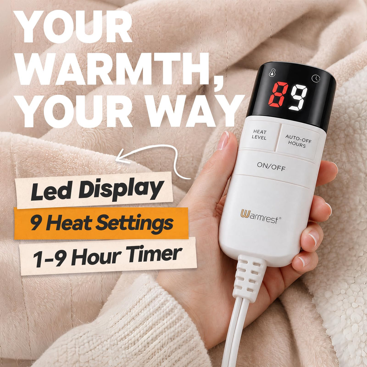 Electric Heated Throw Blanket