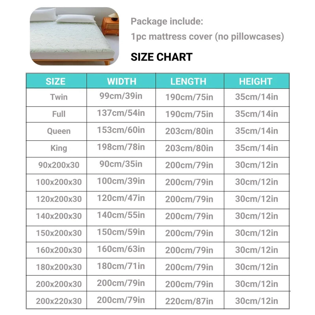 Cooling Waterproof Mattress Protector