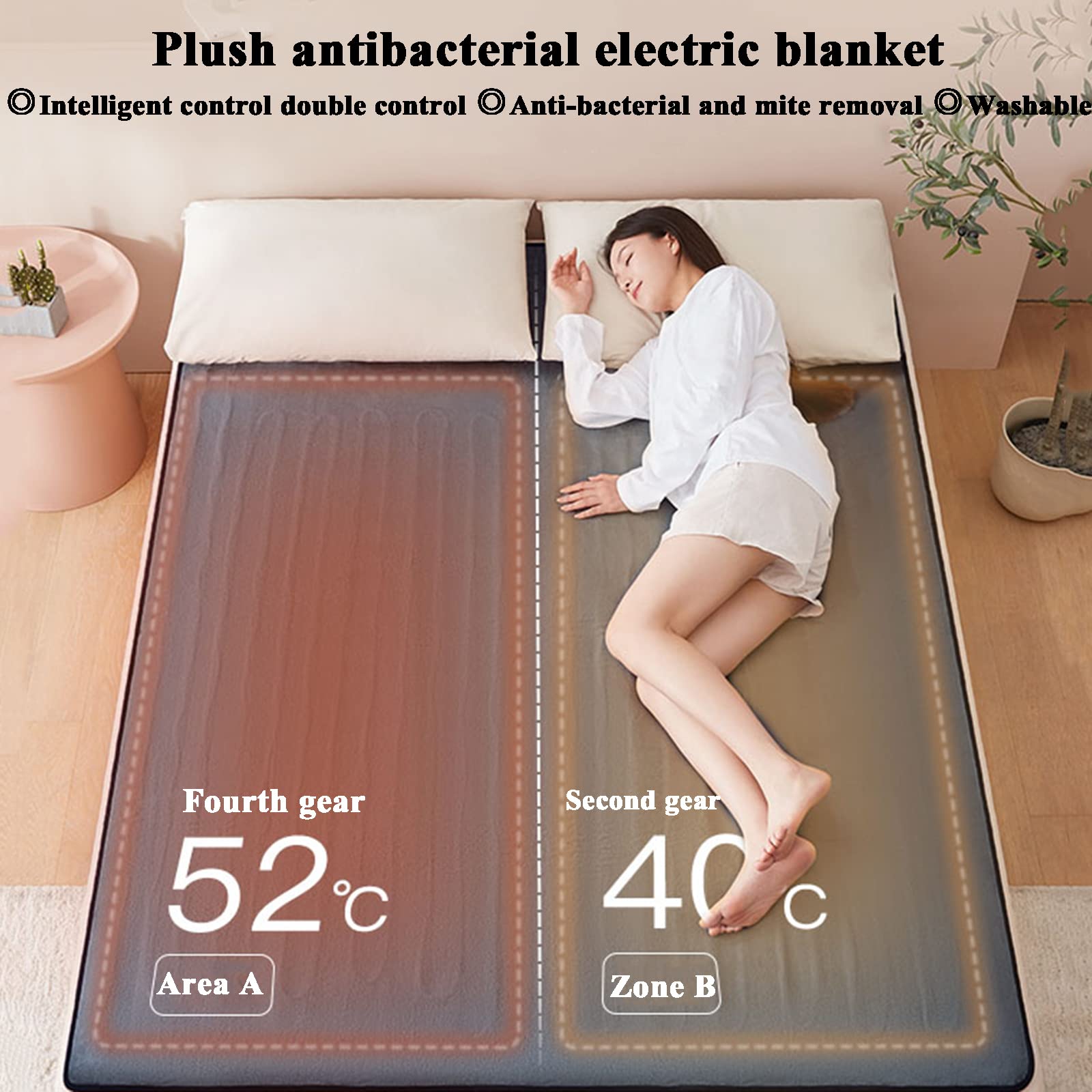 Electric Heated Throw Blanket