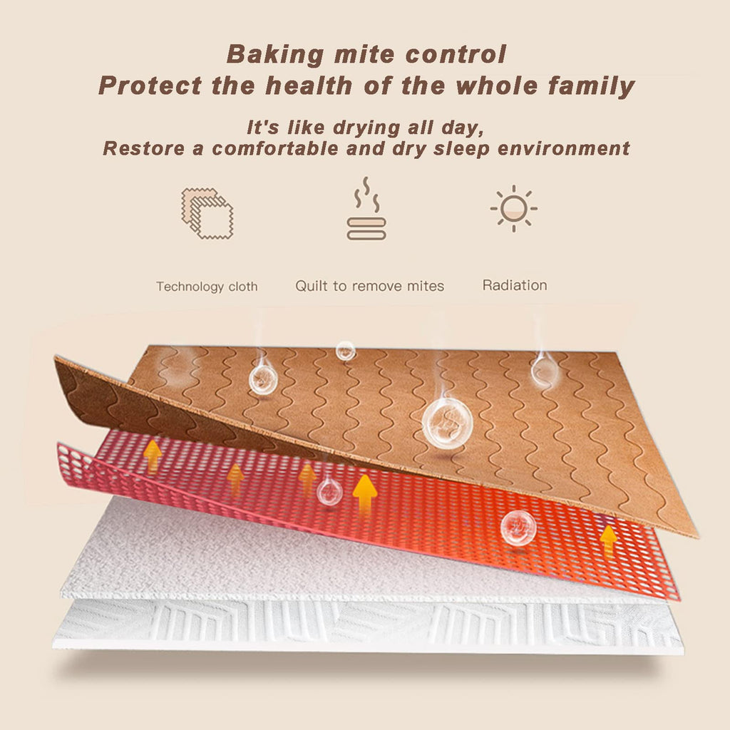 Dual-Control Electric Heated Blanket