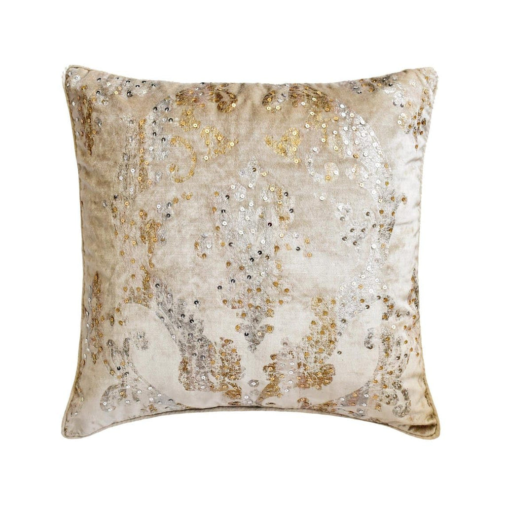 The HomeCentric Designer Throw Pillow Covers Silver 3
