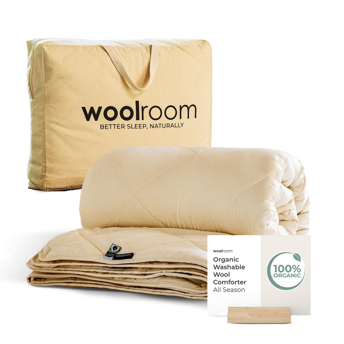Organic Wool Down Alternative Comforter