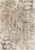 Surya Pune Modern Area Rug, 6'7" x 9'6", Beige, (7' x 10')
