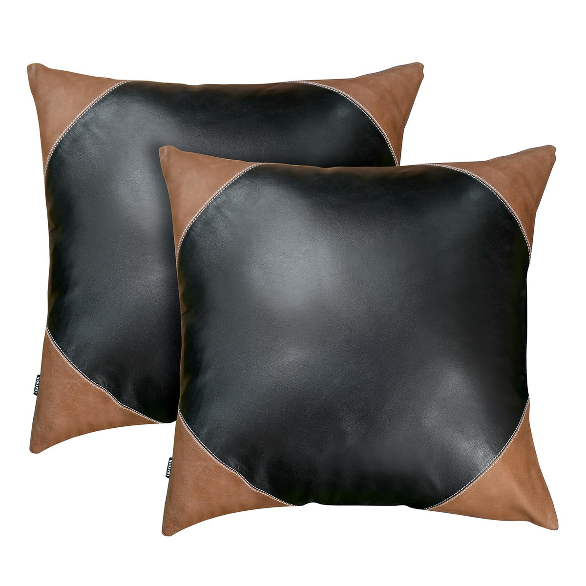 Lambskin Leather Pillow Cover