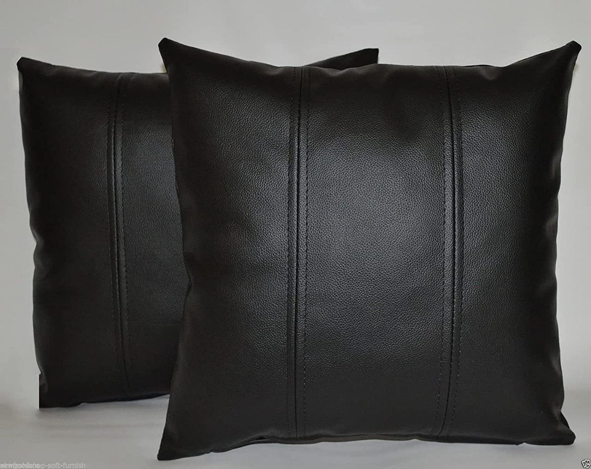 Lambskin Leather Pillow Cover