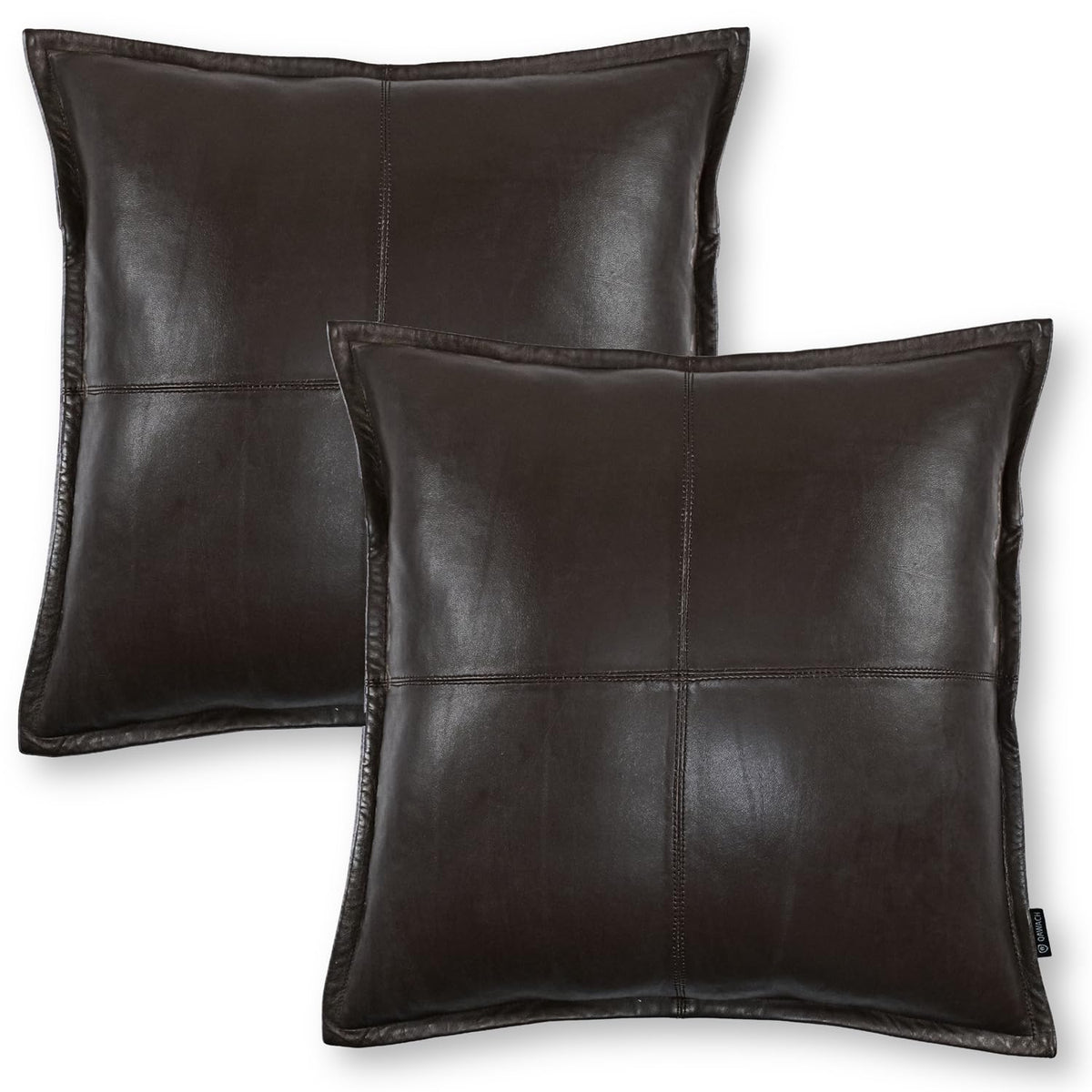 Lambskin Leather Pillow Cover