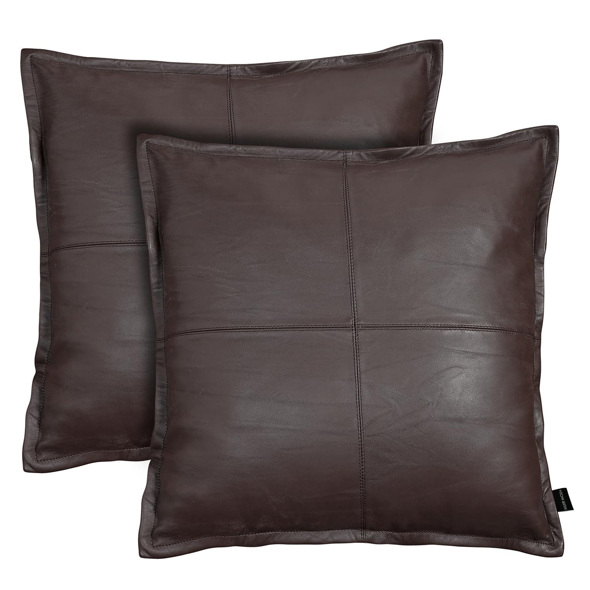 Lambskin Leather Pillow Cover