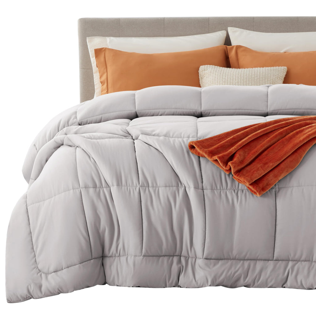Bedsure Comforter Duvet Insert, Quilted Bedding Blanket, Oeko-TEX