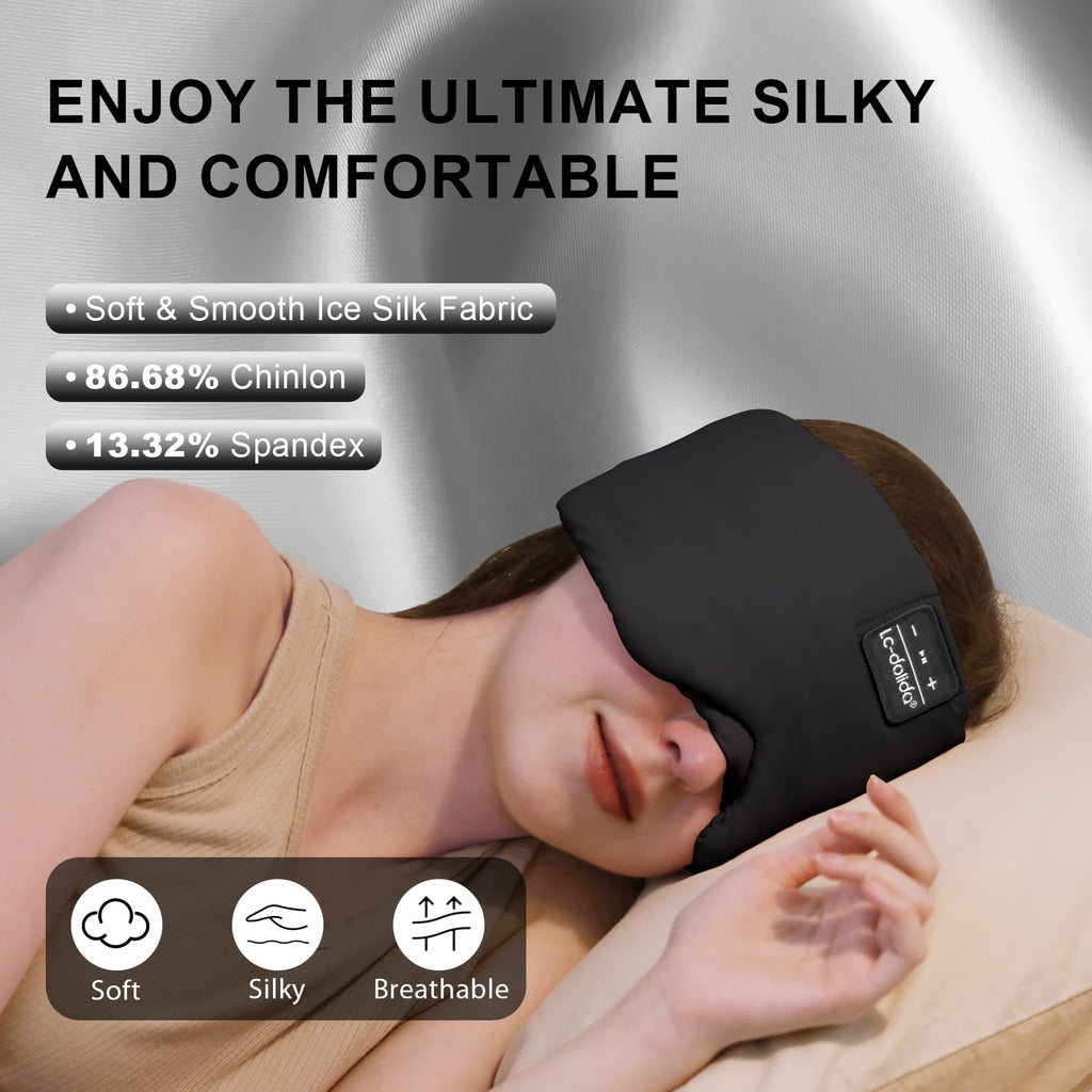 Bluetooth Sleep Mask with Headphones