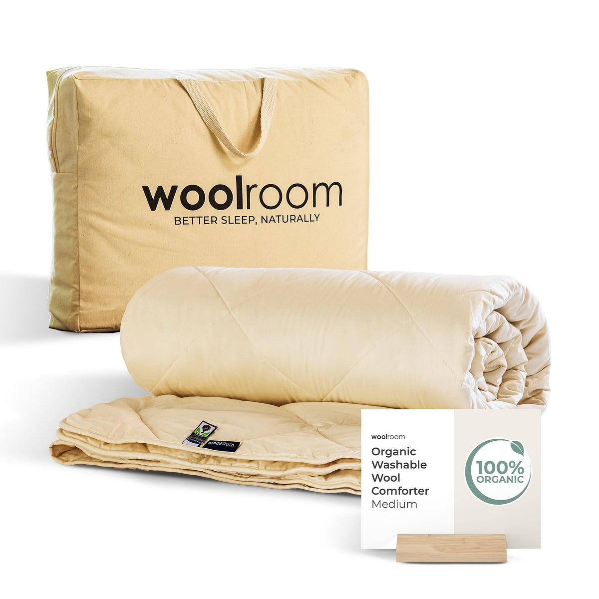 Organic Wool Down Alternative Comforter