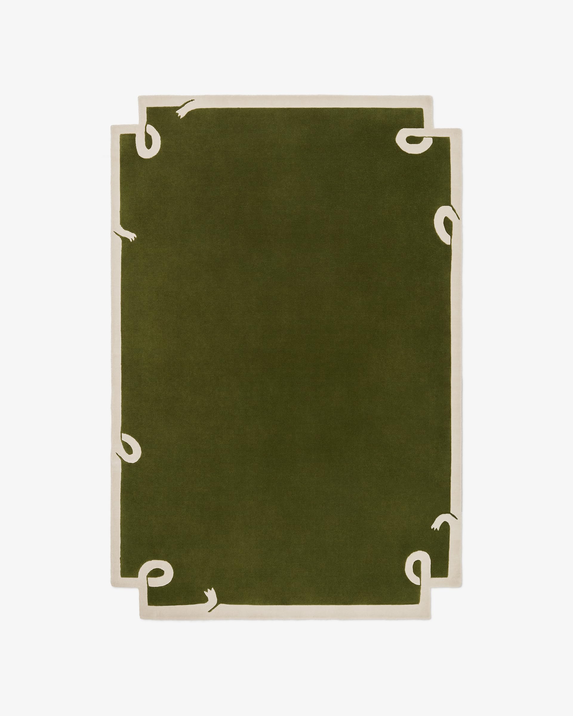 Floor Theory Hand Tufted Wool Area Rug – Premium New Zealand Wool Carpet – Modern Indoor Rugs 0.5 Inch Thick for Living Room & Bedroom