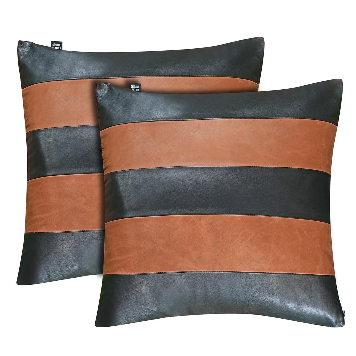Lambskin Leather Pillow Cover