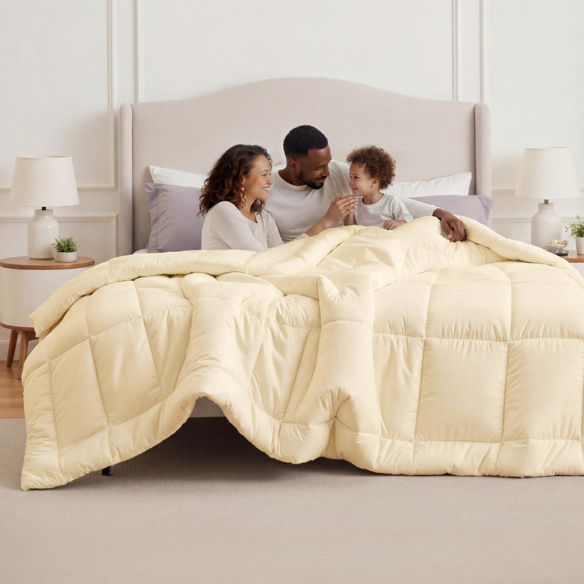 Bedsure Comforter Duvet Insert, Quilted Bedding Blanket, Oeko-TEX