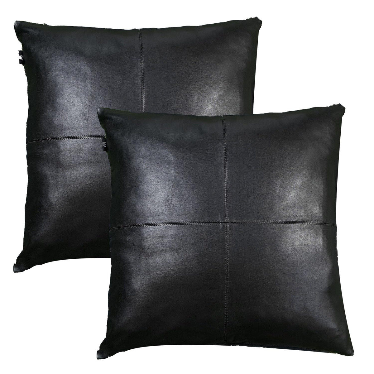 Lambskin Leather Pillow Cover