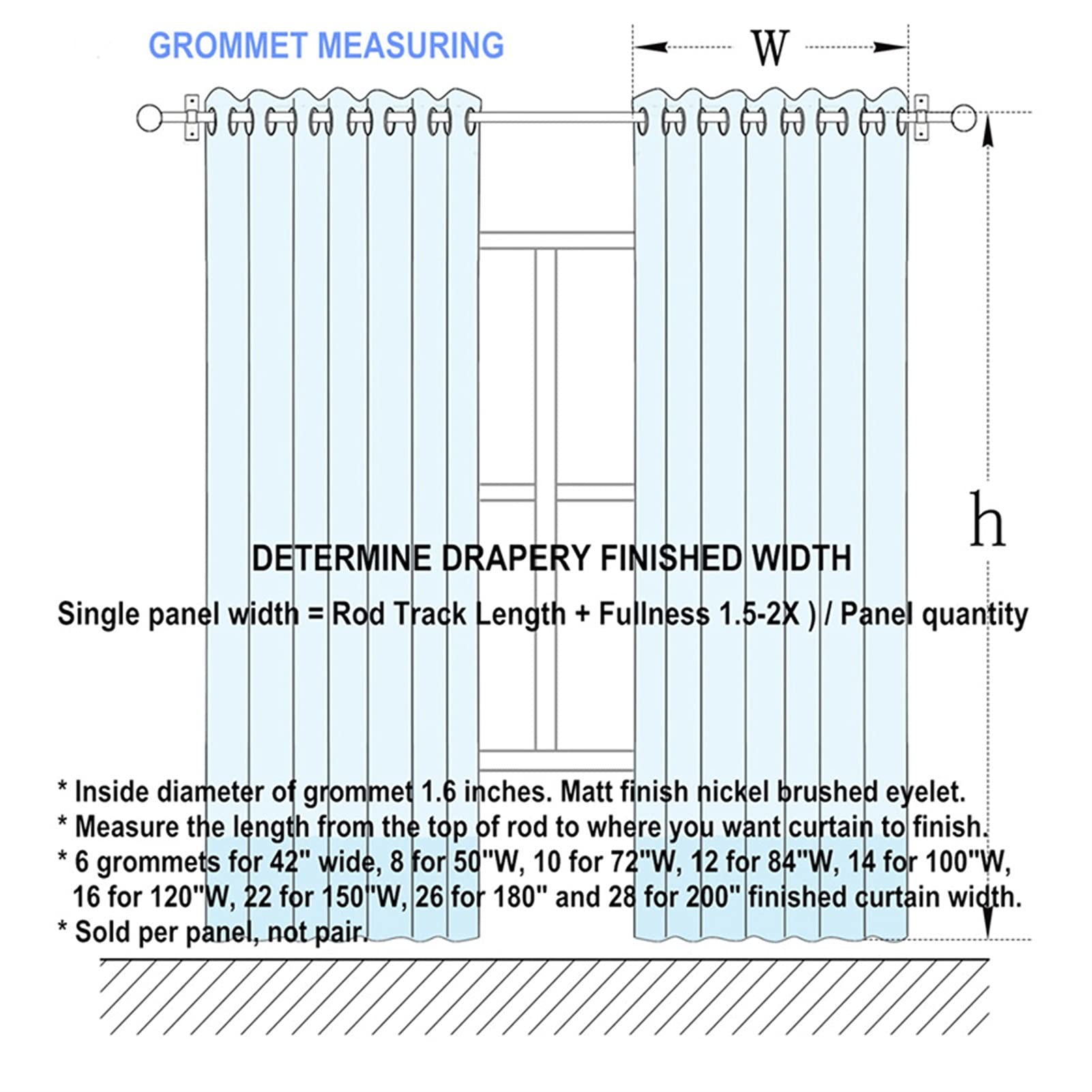 Geometric Blackout Curtain Set