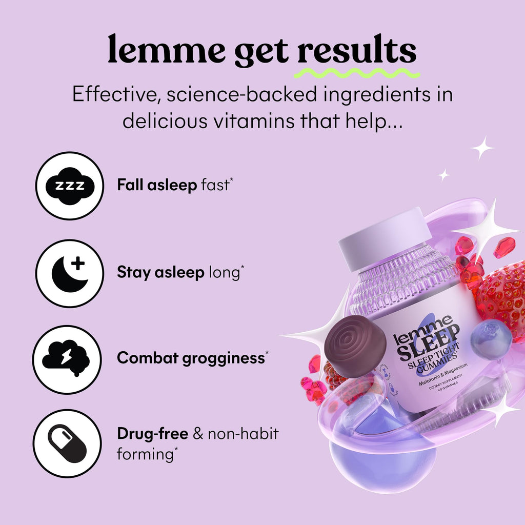 Lemme Sleep Gummies with 5mg Melatonin