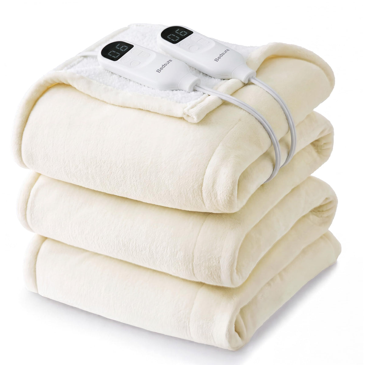 Bedsure Heated Blanket with Preheate Function
