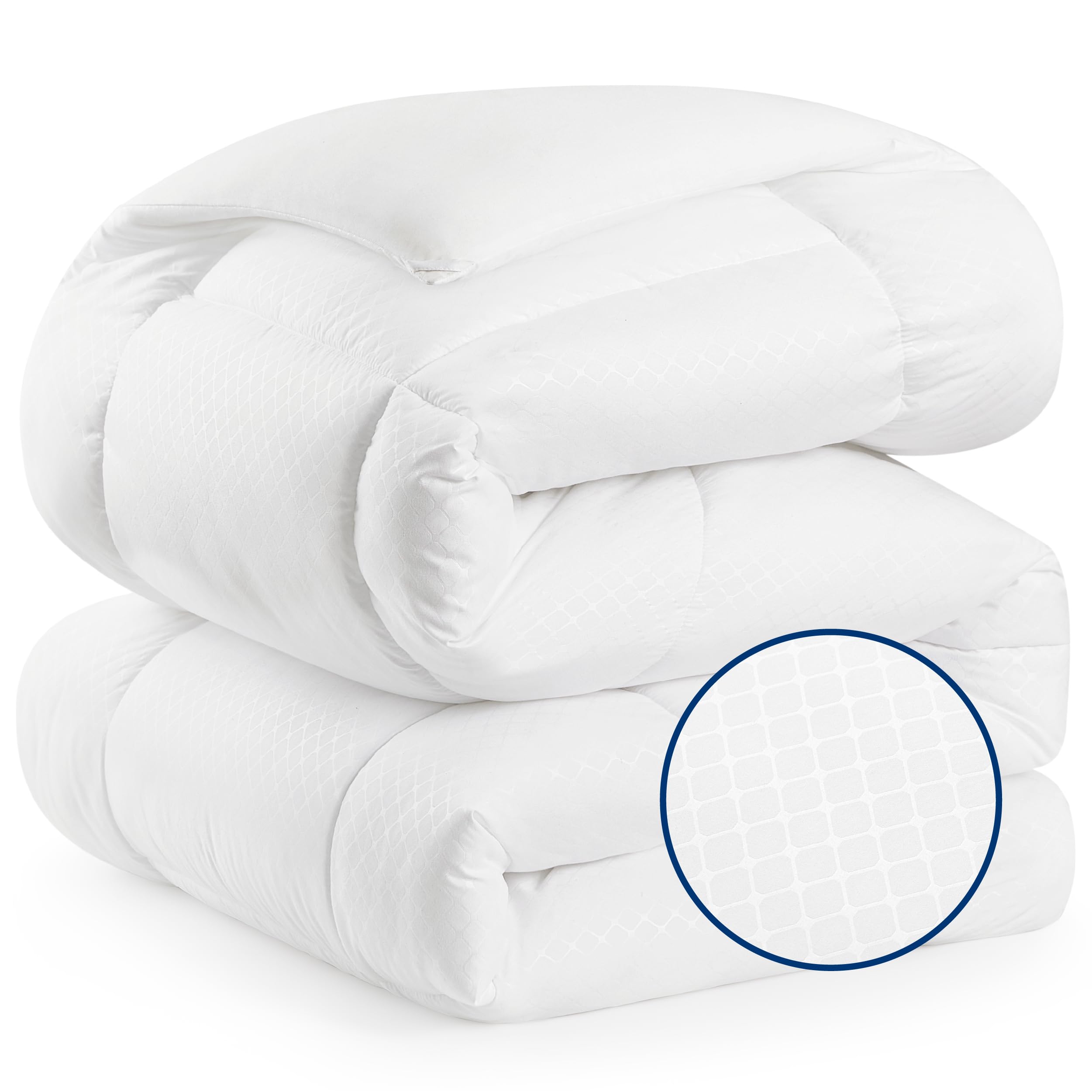 Bedsure Comforter Duvet Insert, Quilted Bedding Blanket, Oeko-TEX