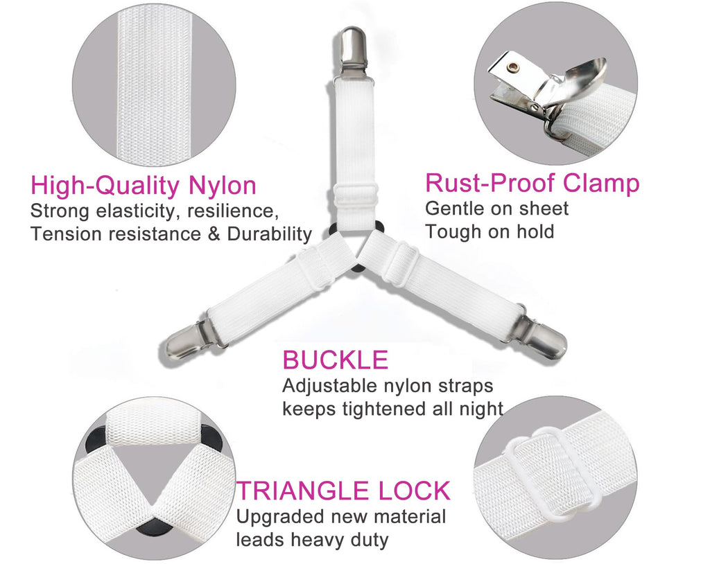Bed Sheet Holder Straps