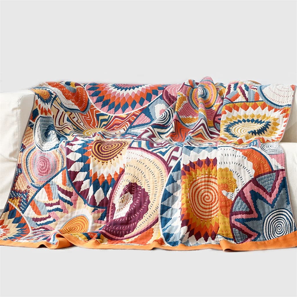 Cotton Gauze Throw Blanket