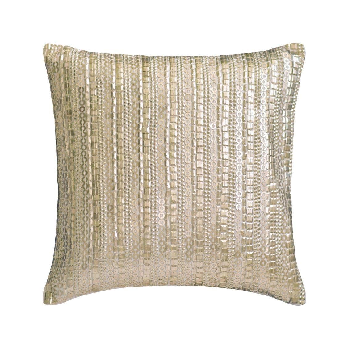 The HomeCentric Designer Throw Pillow Covers Silver 3