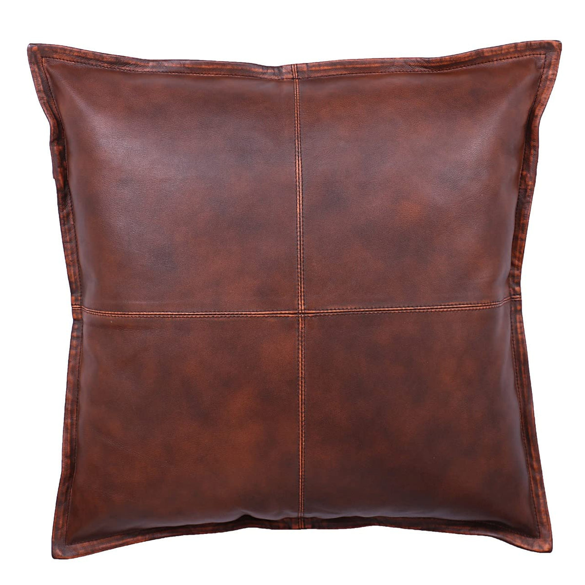 Lambskin Leather Pillow Cover