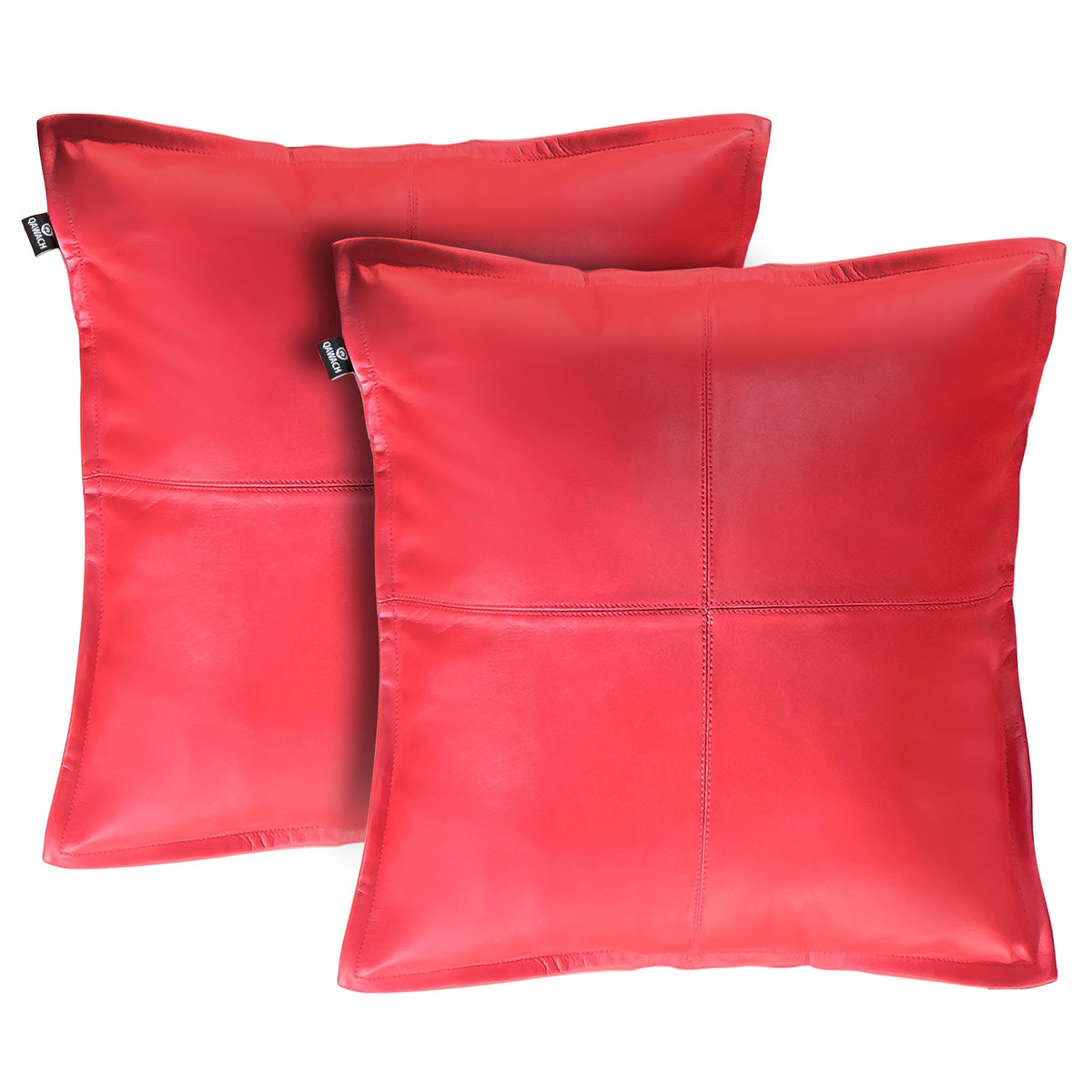 Lambskin Leather Pillow Cover
