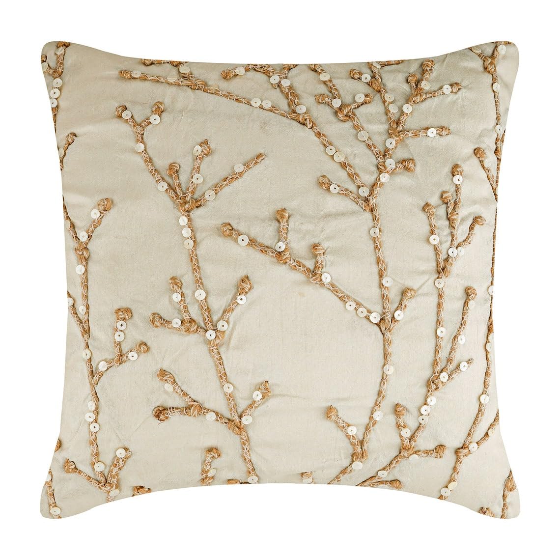 Vintage Ruffled Pillow Cover