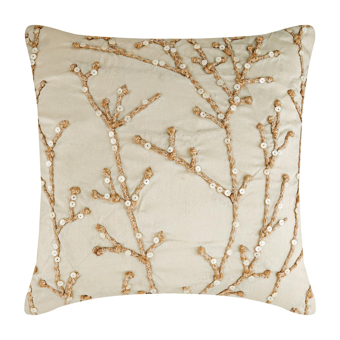 Vintage Ruffled Pillow Cover