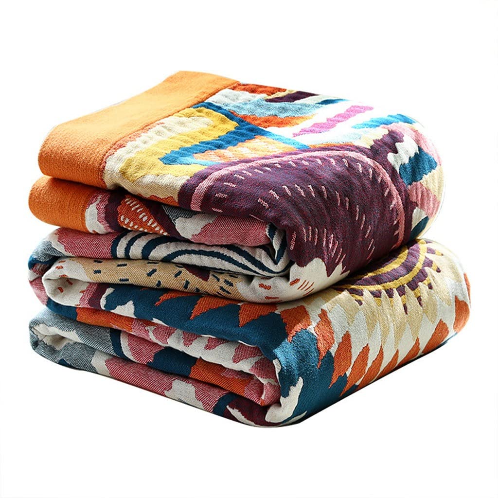 Cotton Gauze Throw Blanket