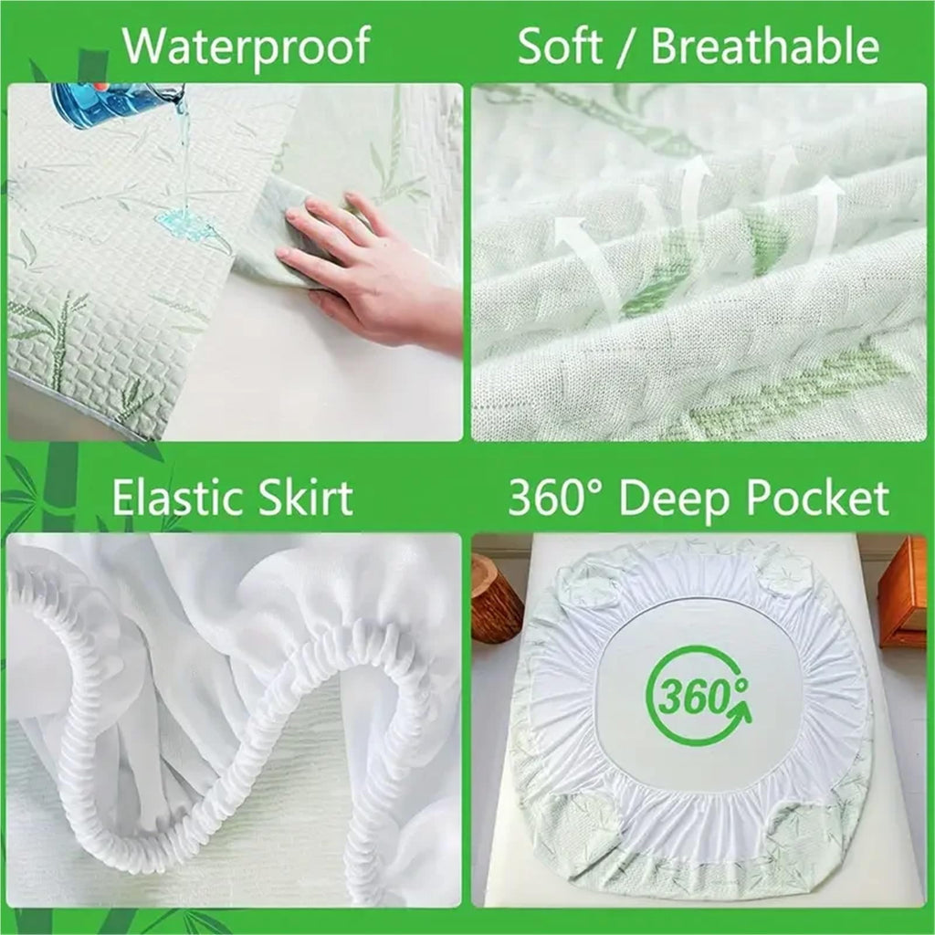 Cooling Waterproof Mattress Protector