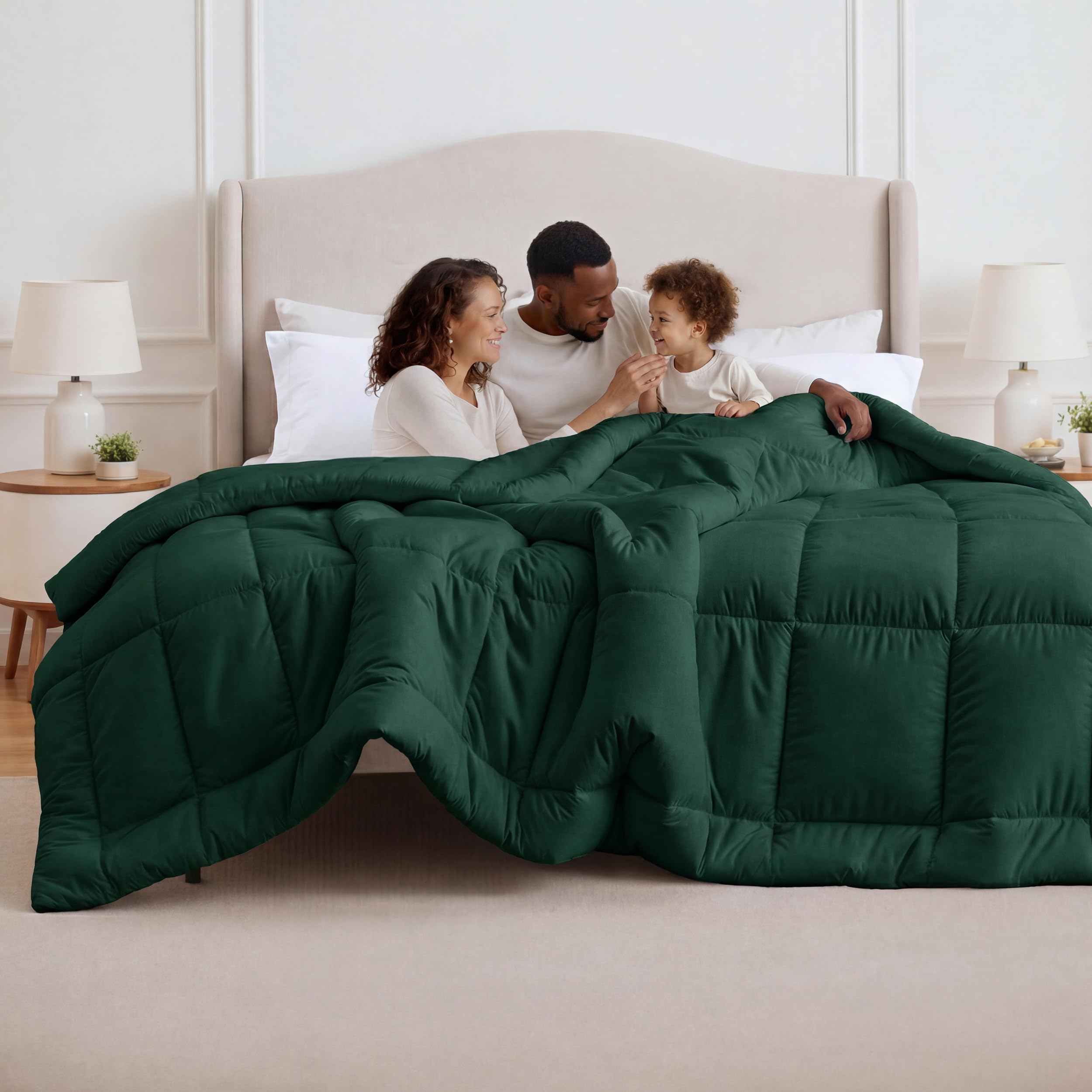 Bedsure Comforter Duvet Insert, Quilted Bedding Blanket, Oeko-TEX