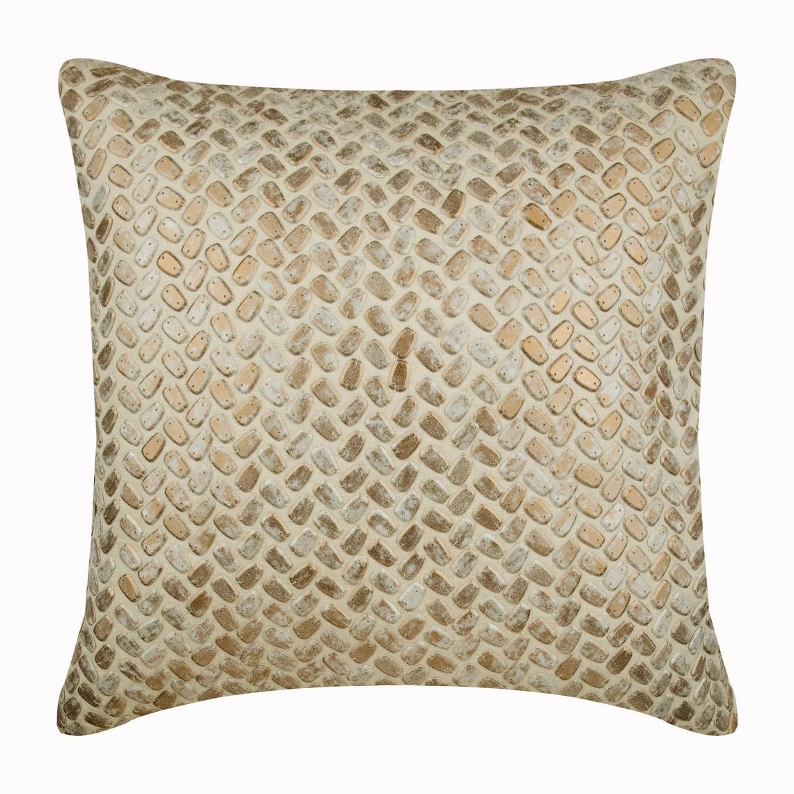 Vintage Ruffled Pillow Cover