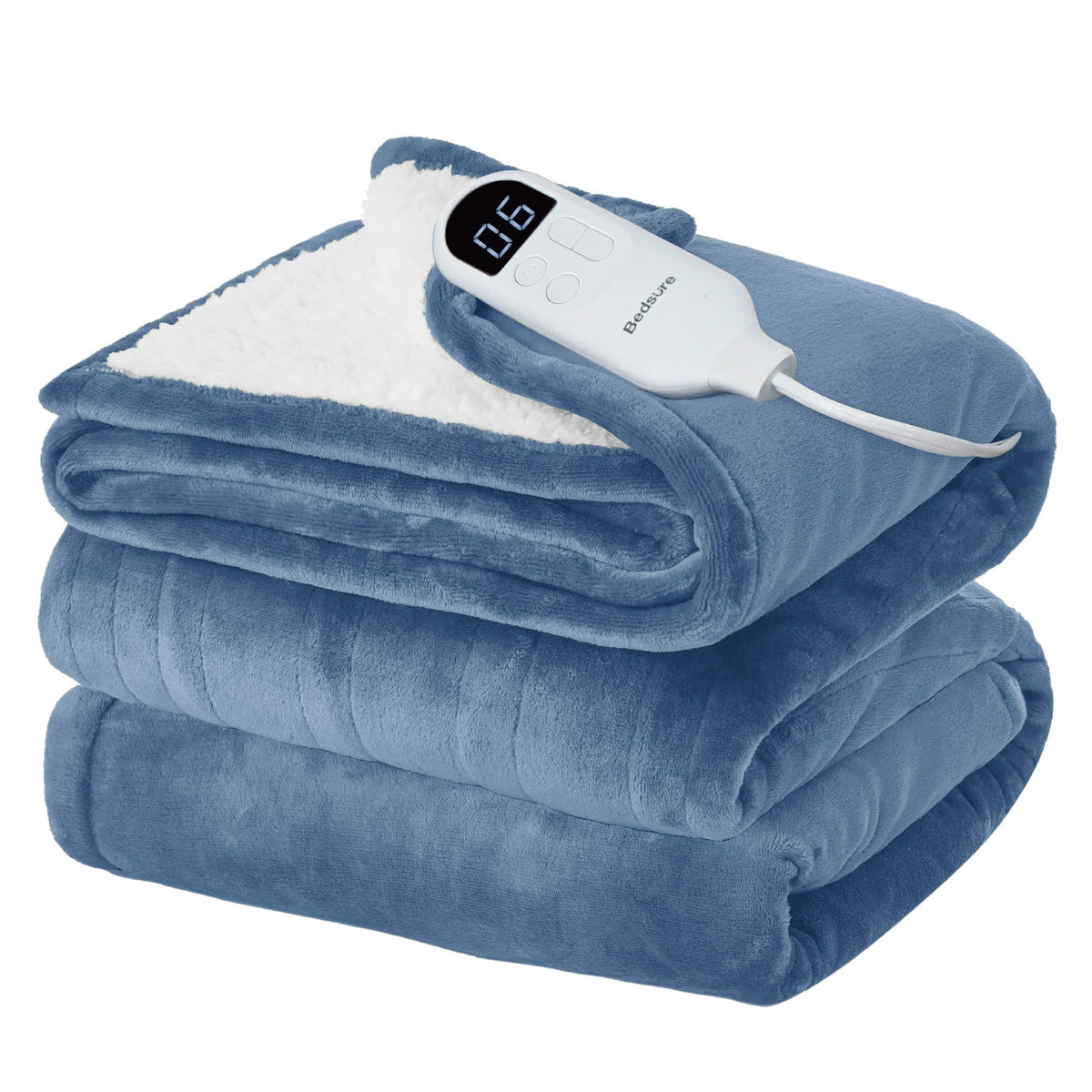 Bedsure Heated Blanket with Preheate Function