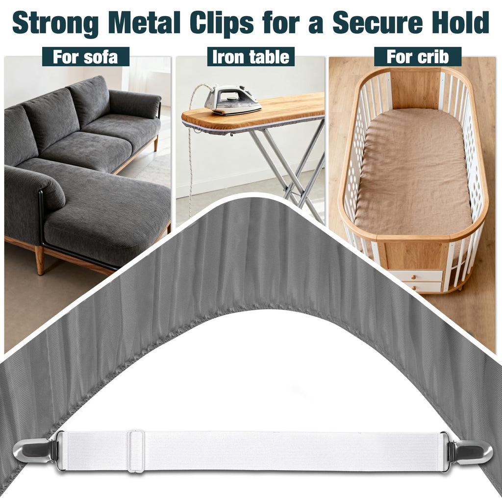 Adjustable Bed Sheet Fasteners