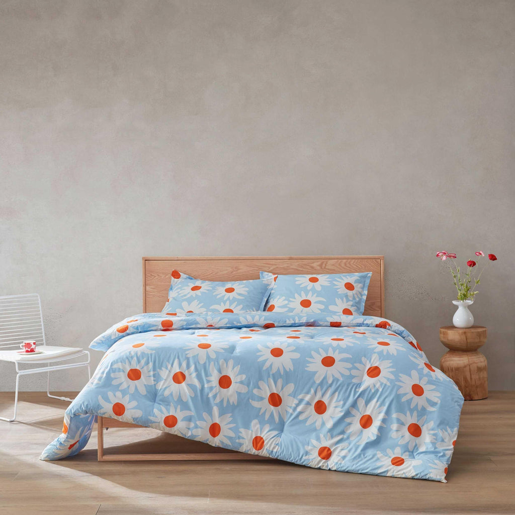 Cotton Percale Duvet Cover Set