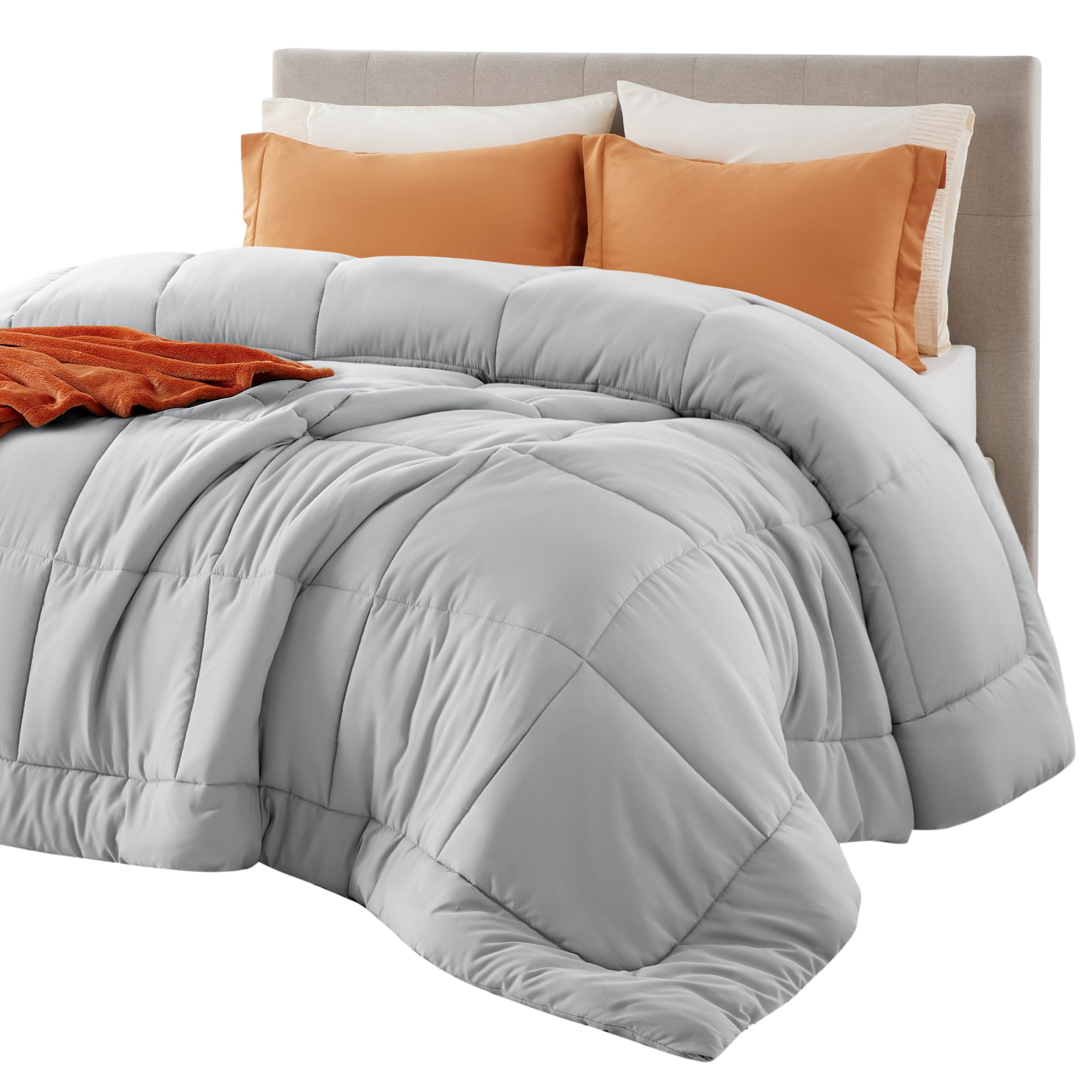 Bedsure Comforter Duvet Insert, Quilted Bedding Blanket, Oeko-TEX