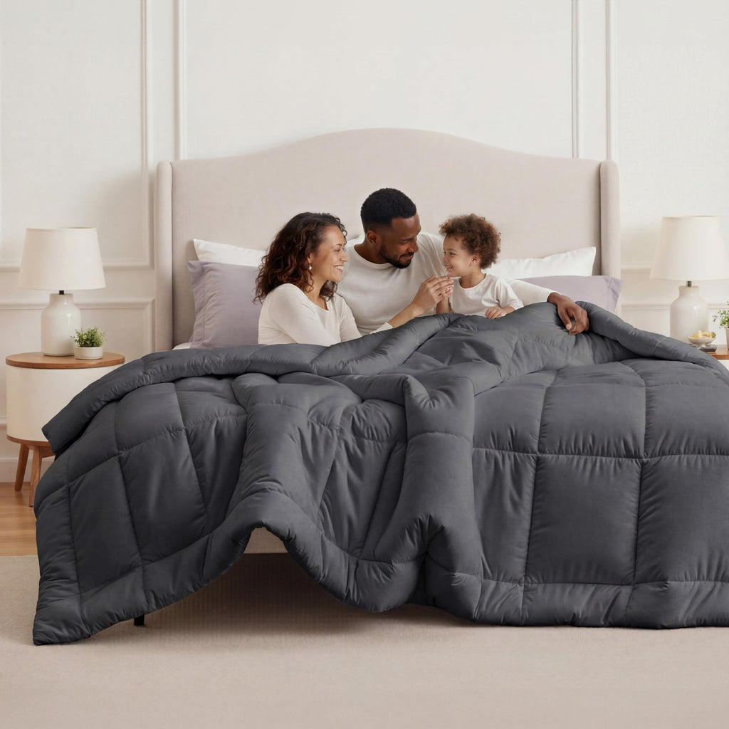 Bedsure Comforter Duvet Insert, Quilted Bedding Blanket, Oeko-TEX