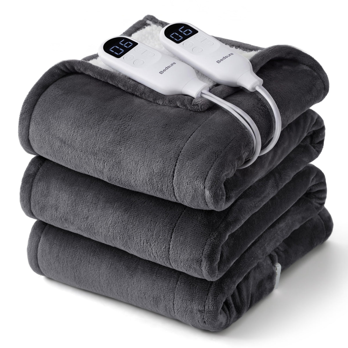 Bedsure Heated Blanket with Preheate Function